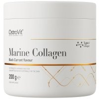OstroVit Marine Collagen kolagen morski (czarna porzeczka) - 200g