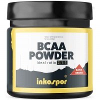 Inkospor BCAA Powder aminokwasy BCAA(czerwona pomarańcza) - 300g