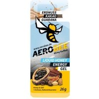 AeroBee Liquid Honey Energy Gel Erdnuss Kakao Guarana - 26g
