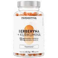 Formotiva Berberyna + kurkumina - 90kaps.