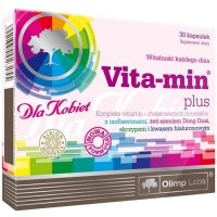 Olimp Vita-Min Plus Dla Kobiet witaminy i minerały - 30 kaps.