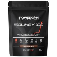 PowerGym IsoWhey 100 izolat białka (czekolada) - 900g