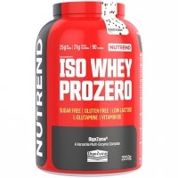 Nutrend Iso Whey Prozero izolat białka serwatkowego (ciasteczkowy) - 2,25kg