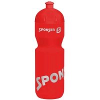 Sponser bidon (czerwono-srebrny) - 750ml