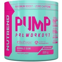 Nutrend Pump Preworkout przedtreningówka (bubble gum) - 225g