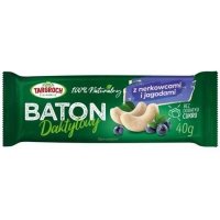 Targroch Baton daktylowy z nerkowcami i jagodami - 40 g