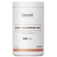OstroVit BCAA + Glutamine 1100mg - 300 kaps.