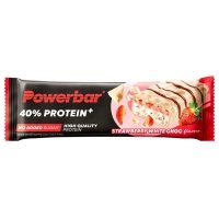 PowerBar Protein+ 40% baton białkowy (truskawka biała czekolada) - 40g