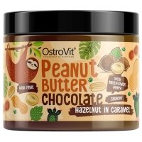 OstroVit Peanut Butter Chocolate+Hazelnut in Caramel Crunchy - 500g