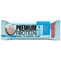 Nutrend Premium Protein Bar 50% baton białkowy (kokos) - 50g
