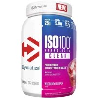 Dymatize ISO100 Clear napój białkowy (lizak jagodowy) - 900g