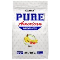 Fitmax Pure American Whey Protein białko serwatkowe (banan malina) - 750g