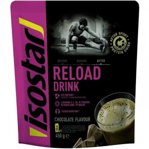 Isostar Reload Drink napój regeneracyjny (czekoladowy) - 450g 