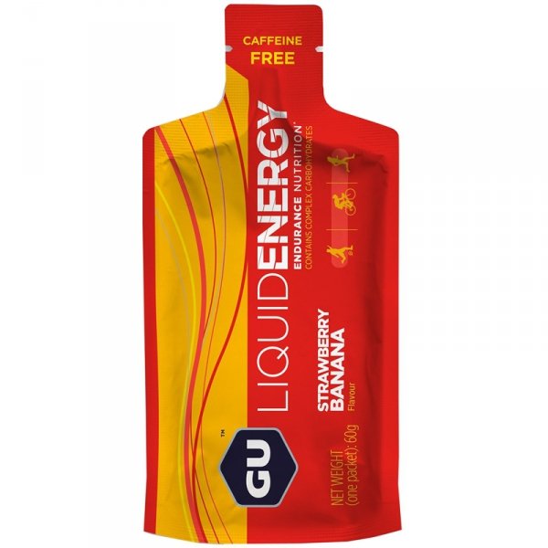 Gu Energy Liquid płynny żel (truskawka banan) - 60g 