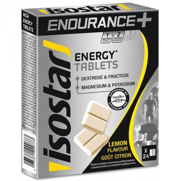 Isostar Energy Tablets (lemon) - 24 tabletki