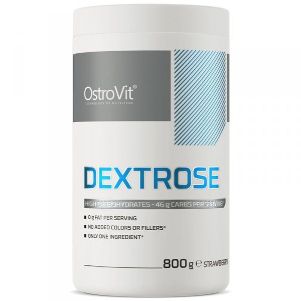 OstroVit Dextrose dekstroza (truskawka) - 800g