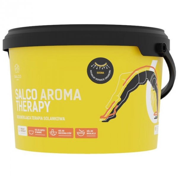 Salco Sport Therapy Aroma kąpiel solankowa (sosna) - 3kg