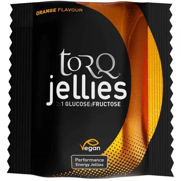 Torq Jellies żelki (pomarańcza) 6 szt. - 36g 