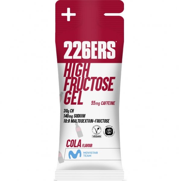 226ERS High Fructose Gel żel energetyczny z kofeiną (cola) - 44g