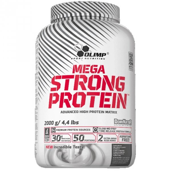 Olimp Mega Strong Protein koncentrat białkowy (wanilia) - 2kg