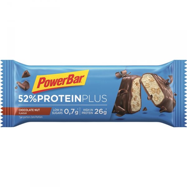 PowerBar 52% Protein Plus baton (czekolada-orzech)  - 50g