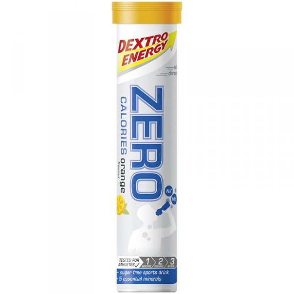 Dextro Zero Calories elektrolity (pomarańcza) - tuba 20 tabl.