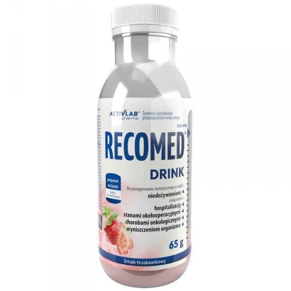Activlab RecoMed napój na bazie białka (truskawka) - 65g