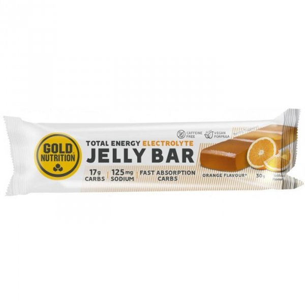 Gold Nutrition Jelly Bar Electrolyte (pomarańcza) - 30g