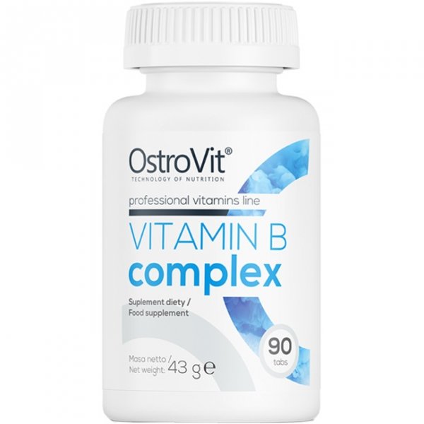 OstroVit Vitamin B Complex witamina B - 90 tab.
