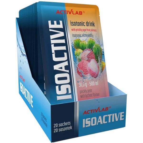 Activlab IsoActive napój (opuncja figowa z liczi) - 20 saszetek
