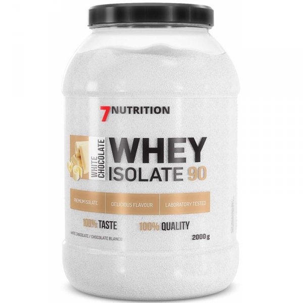 7Nutrition Whey Isolate 90 izolat (biała czekolada) - 2kg