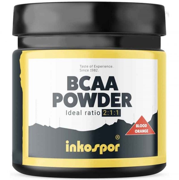 Inkospor BCAA Powder aminokwasy BCAA(czerwona pomarańcza) - 300g