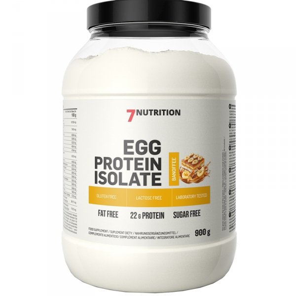 7Nutrition Egg Protein Isolate białko jaja kurzego (banoffee) - 900g