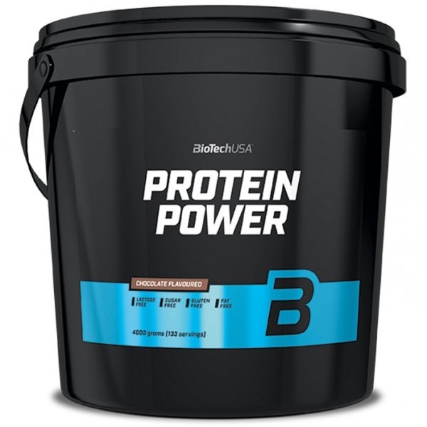 BioTech USA Protein Power napój białkowy z kreatyną (czekolada) - 4kg