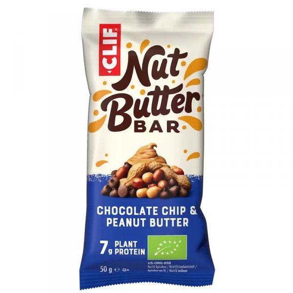 Clif Nut Butter Bar Chocolate Chip &amp; Peanut Butter baton - 50g