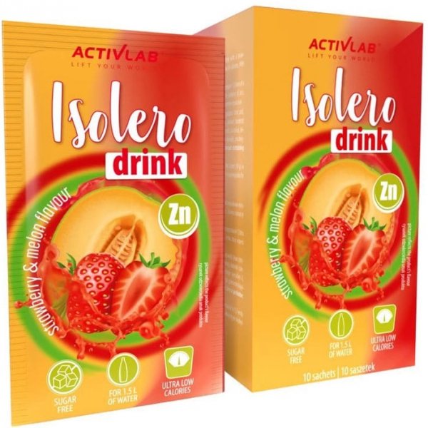 Activlab Isolero napój (truskawka-melon) - 10 saszetek