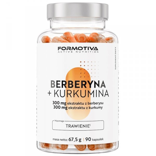 Formotiva Berberyna + kurkumina - 90kaps.