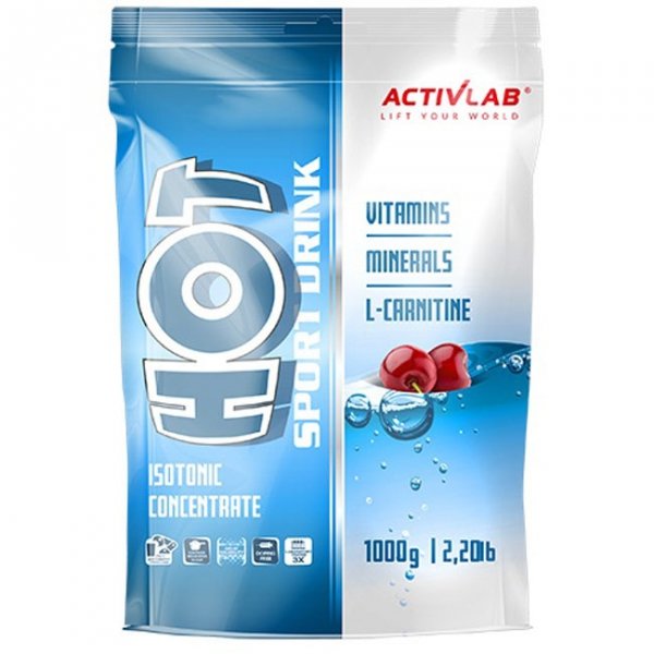 Activlab Hot Sport Drink napój izotoniczny (wiśnia) - 1kg