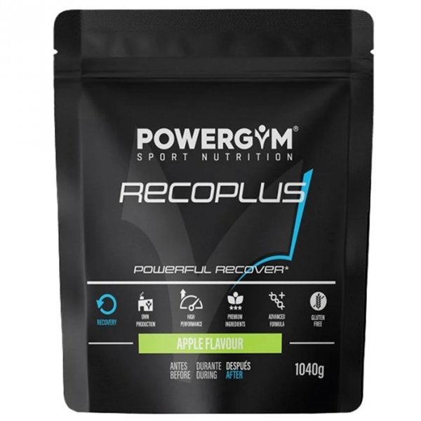 PowerGym RecoPlus napój regeneracyjny (jabłko) - 1040g
