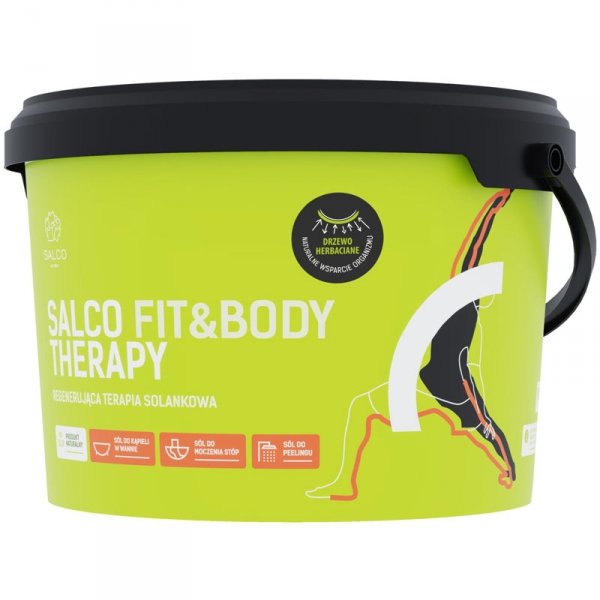 Salco Sport Therapy Fit&amp;Body sól do kąpieli (drzewo herbaciane) - 3kg