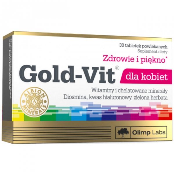 Olimp Gold-Vit dla kobiet witaminy i minerały - 30 tabl.