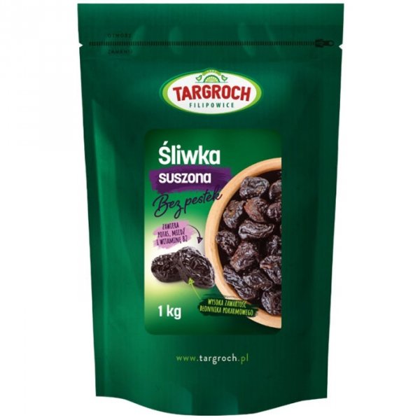 Targroch Śliwki suszone bez pestek  - 1kg