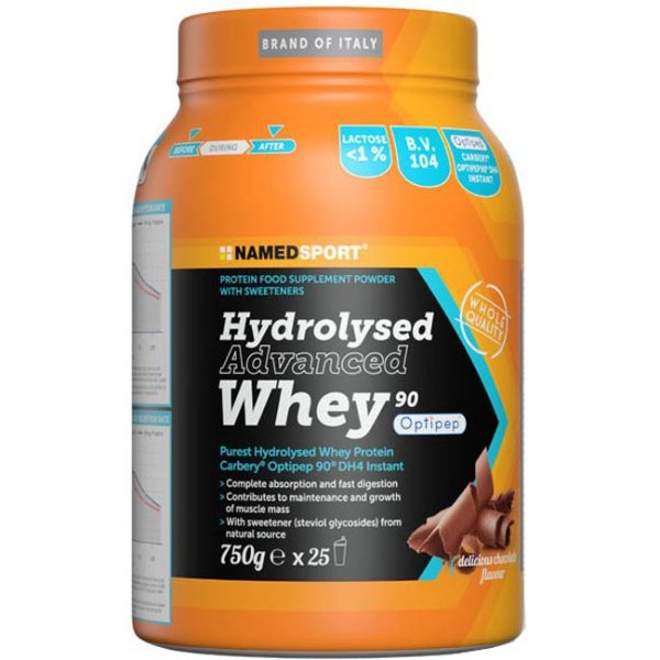 NamedSport Hydrolysed Whey (czekolada) - 750g