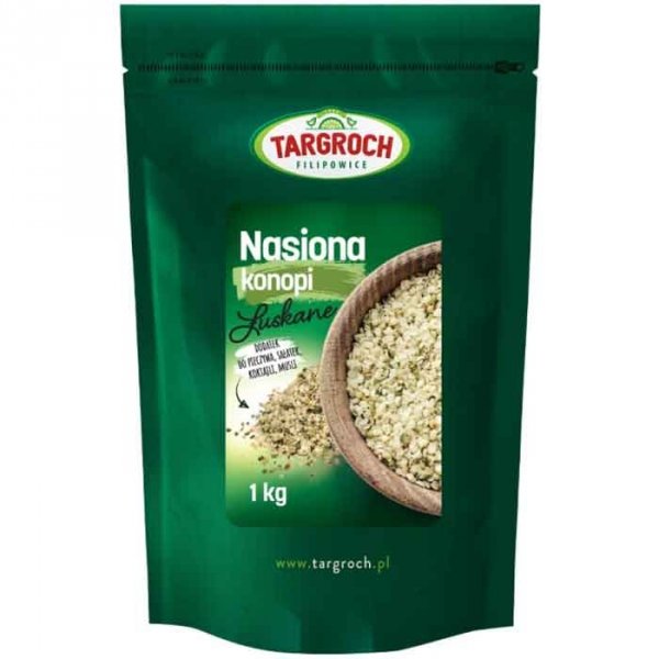 Targroch Nasiona konopi łuskane - 1kg