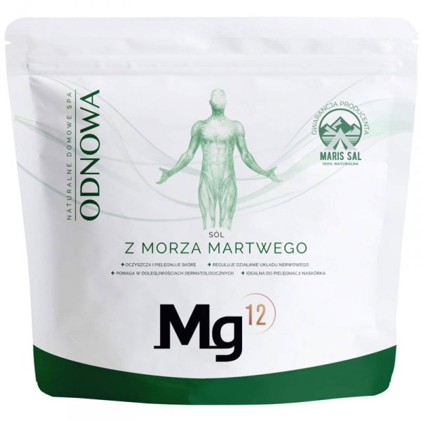 Mg12 Odnowa Sól z Morza Martwego - 4kg