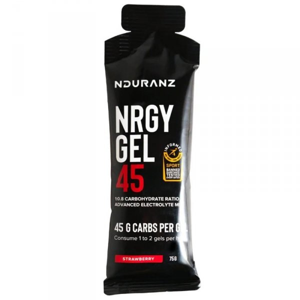 Nduranz Nrgy Unit Gel żel energetyczny (truskawka) - 75g