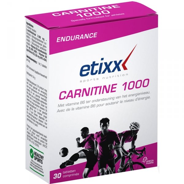 Etixx Carnitine 1000 L-Karnityna - 30 tabl.