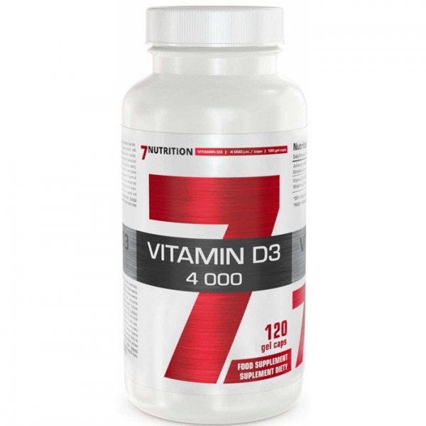 7Nutrition Vitamin D3 4000 Witamina D3 - 120 kaps.
