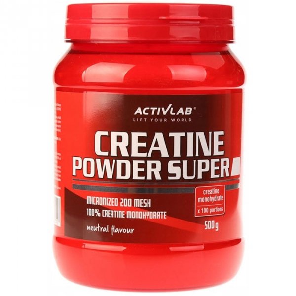 Activlab Creatine Powder Super monohydrat kreatyny (neutral) - 500g