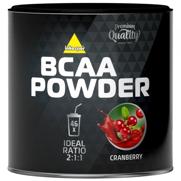 Inkospor BCAA Powder aminokwasy BCAA (żurawina) - 300g